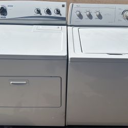 4.5cu Heavy Duty Whirpool Washer Kenmore Electric Dryer Set 