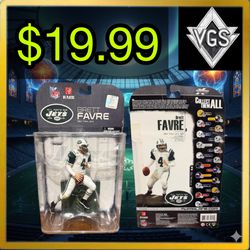 *RETRO* Brett Favre New York Jets NFL Action Figure (McFarlane Sports Picks, Series 19)