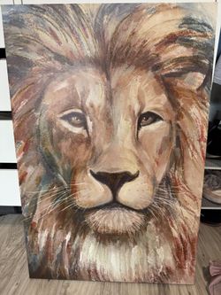 Big Lion Poster