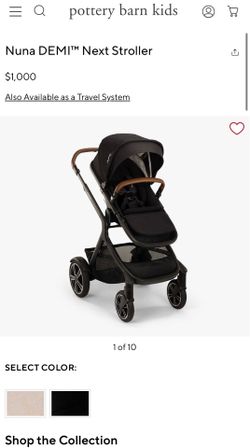 New Nuna DEMI Next Stroller Triv LX Bugaboo Mixx Dragonfly Trvl
