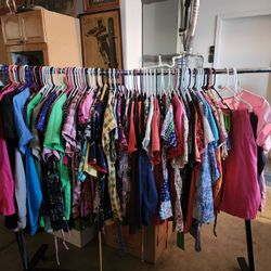 Scrub Tops, Pants and Coats