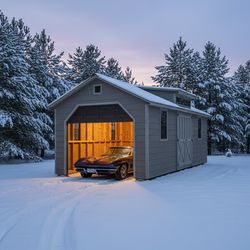 Custom Garage Sheds – Built to Order & Delivered