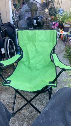 Camping chair  pick up. E.  Side.  Tacoma