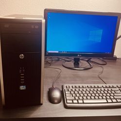 Desktop PC Complete Workstation/Business Setup