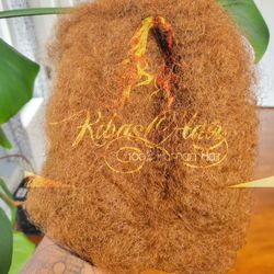 Afro Kinky Bulk Human Hair 