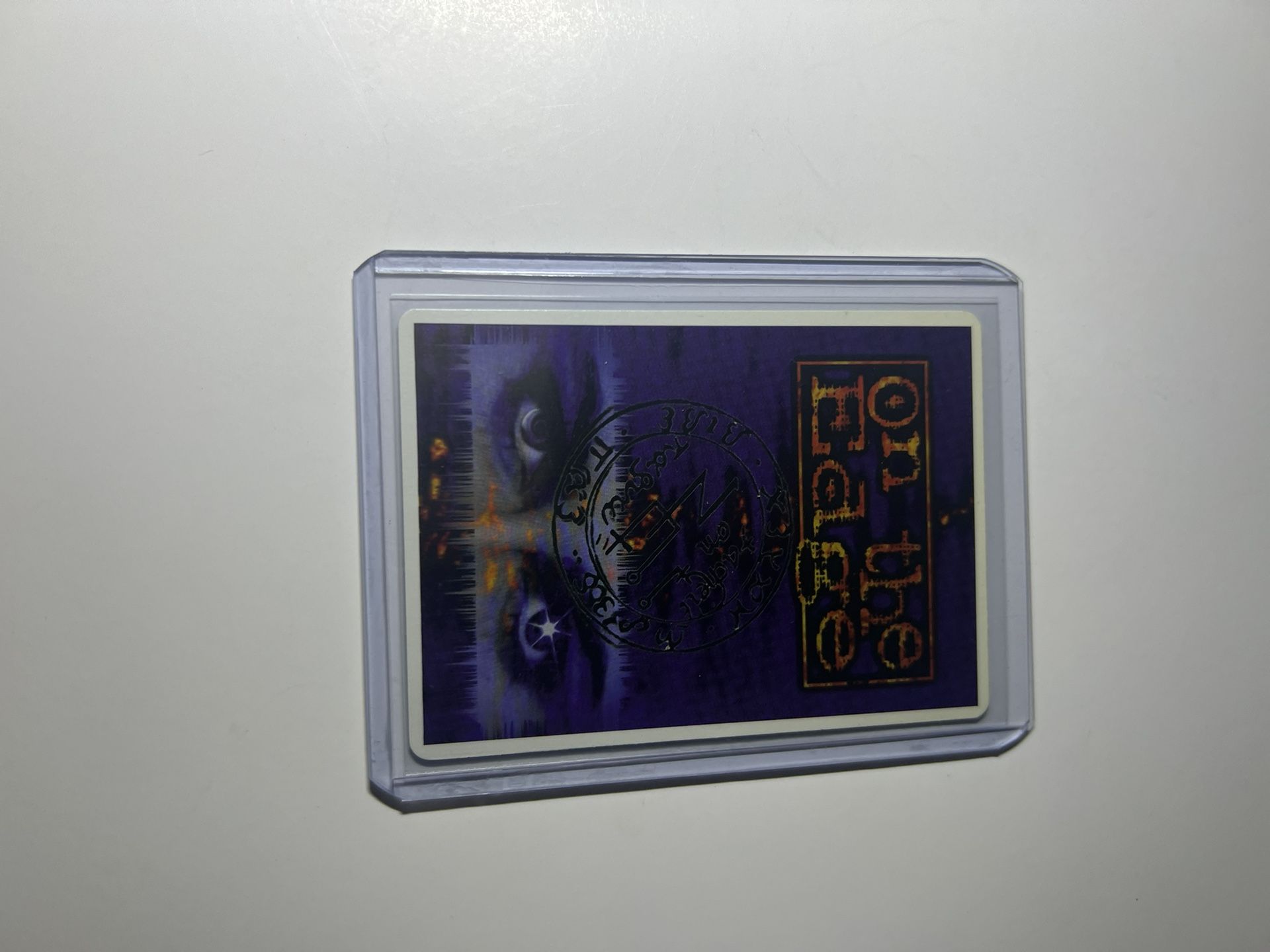 Vintage ON THE EDGE CARD GAME CARD: 0-Control, 1995
