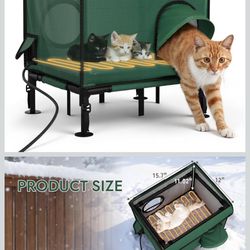 Insulated Outdoor Cat House
