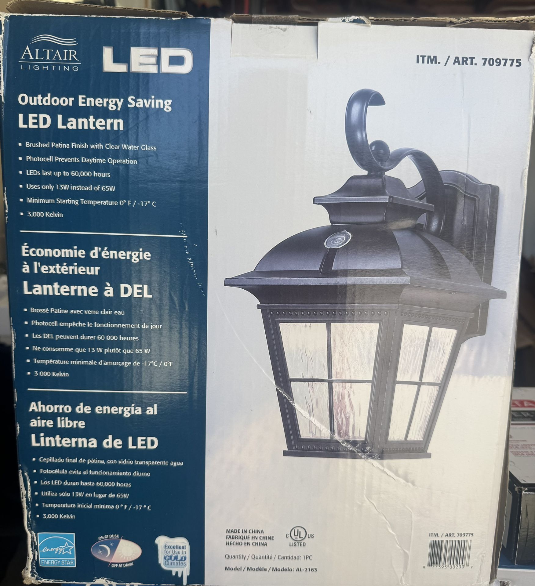 Altair Outdoor Energy Saving LED Lantern 