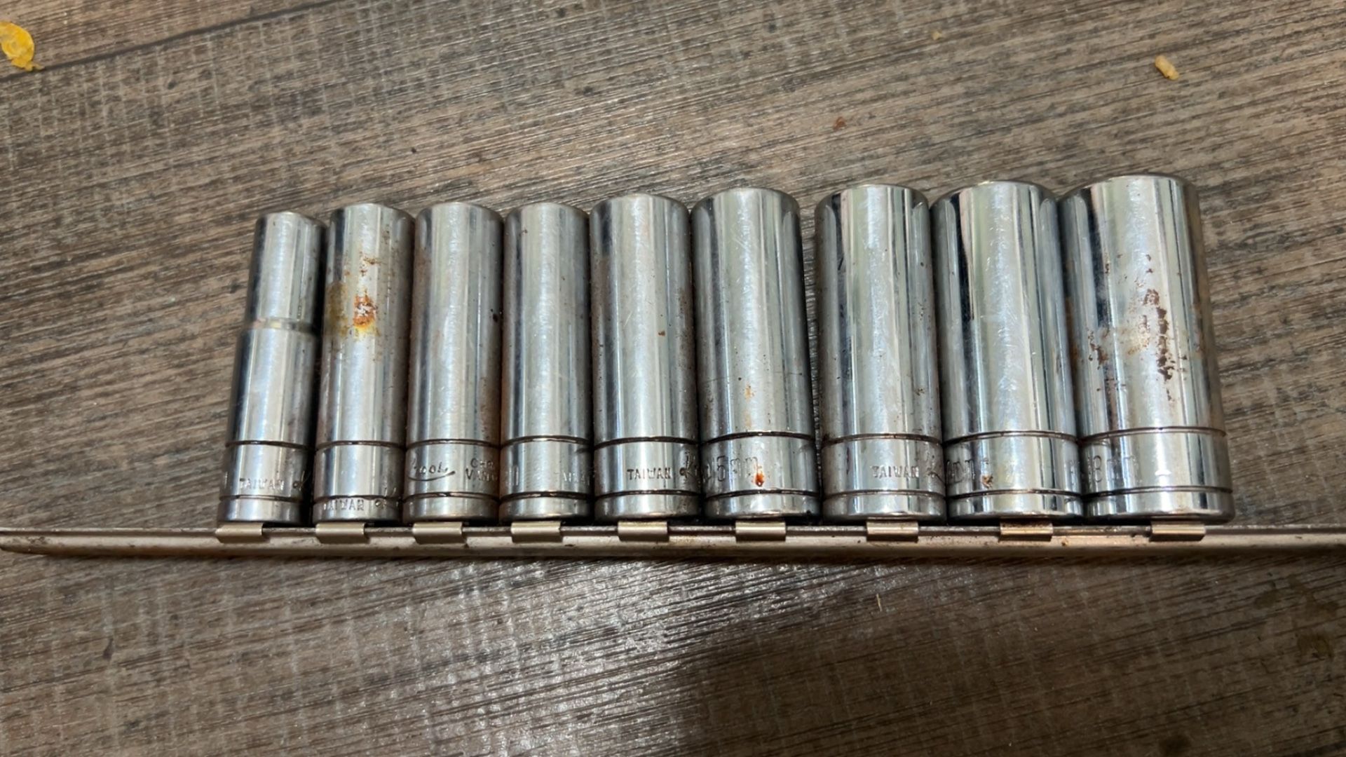 K Tool 3/8 Socket Set 10-18mm