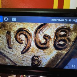 1968 S double Die  penny $$$$2 M Dollars 💸 penny