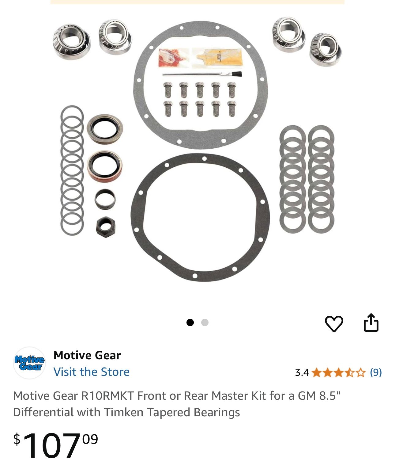 Motive Gear Performance