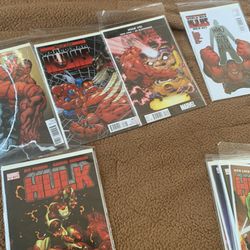 Red Hulk Comic Lot