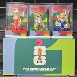 2026 soccer world cup mascot set
