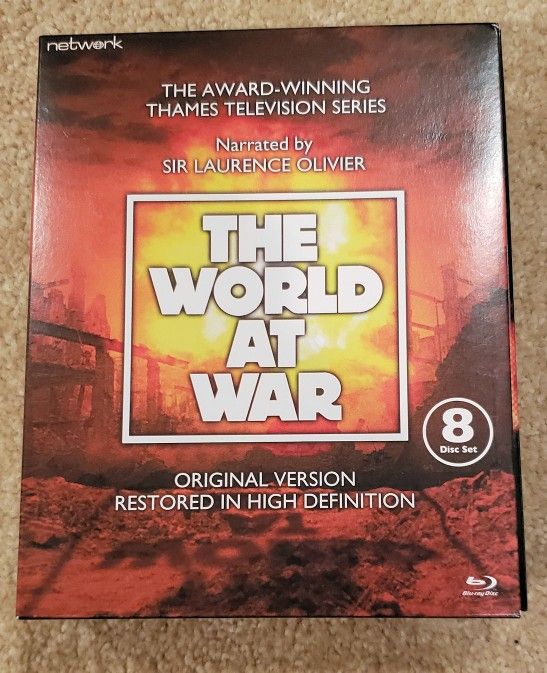 World At War 8-disc Box Set (Blu-Ray) Restored, Extras)