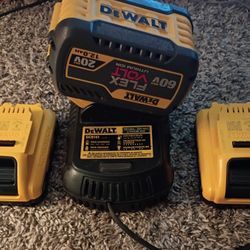 DeWalt 60V /  20V   12.0ah Lithium Ion Battery  with Charger.