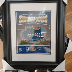 UF Gators Football National 2006
