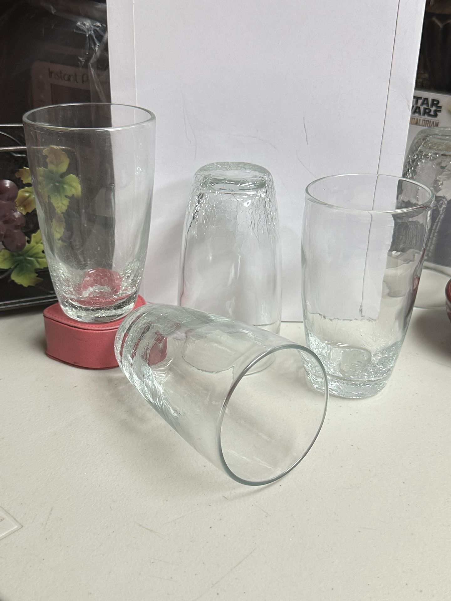 Celebrating Home Tumblers Glass Drinkware Set
