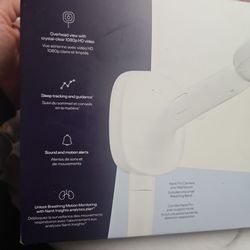 Nanit pro camera with wall mount