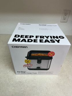 New Chefman Fry Guy 1.6-Quart Deep Fryer.