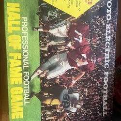 1971 Foto Electric Pro Football Hall Of Fame Game By Cadco NFL *Complete* Works