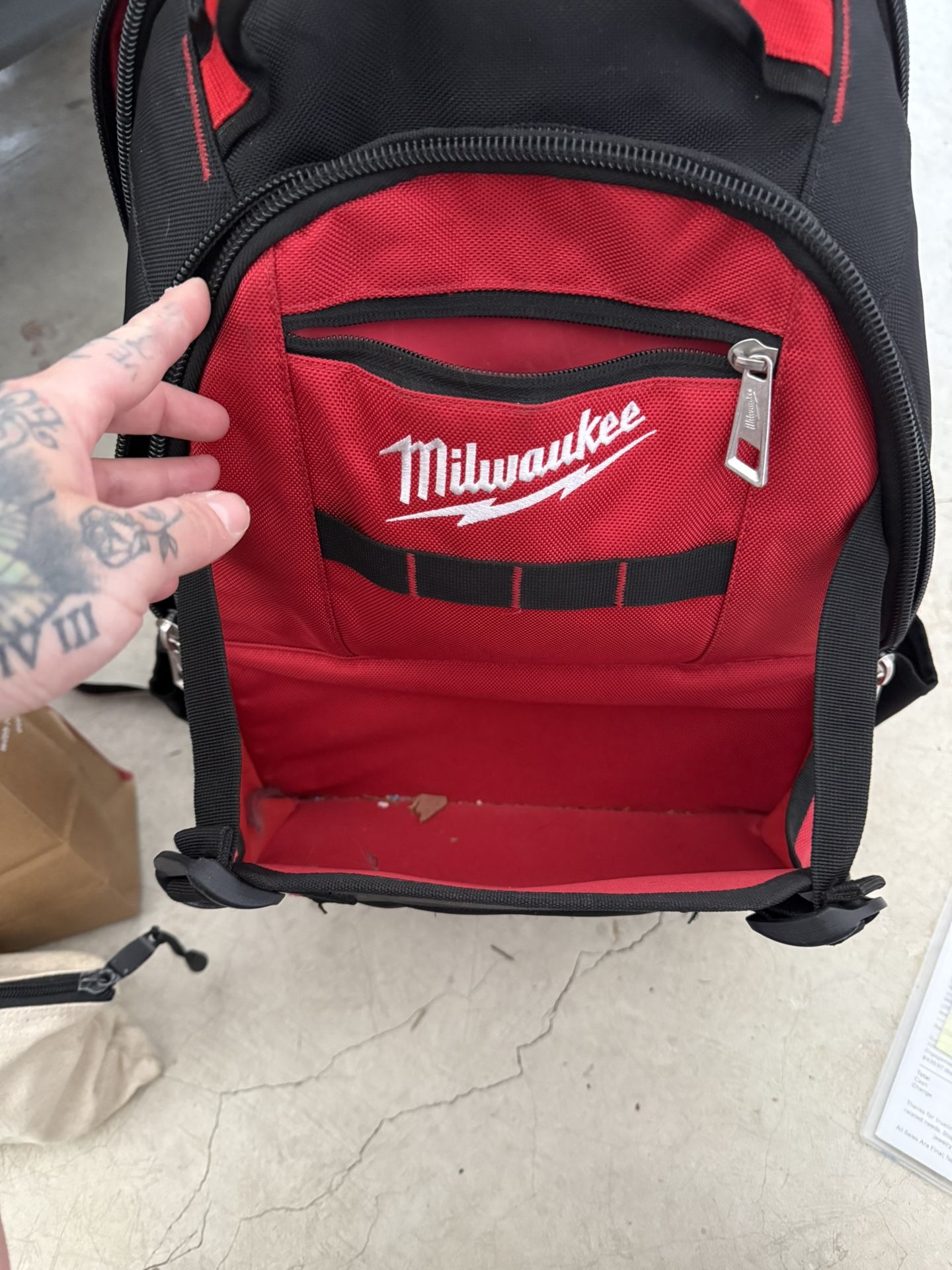 Milwaukee Backpack And Pouches