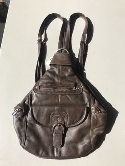 Convertible leather purse