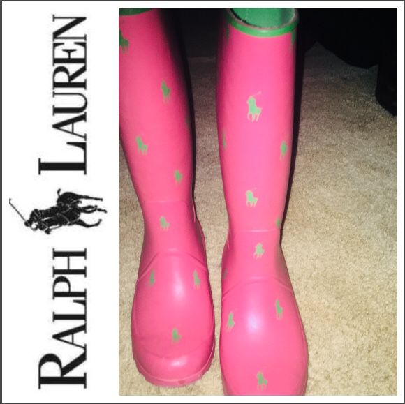 Ralph Lauren Polo Rain Boots