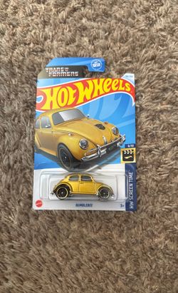Gold Hot Wheels Bumblebee Car