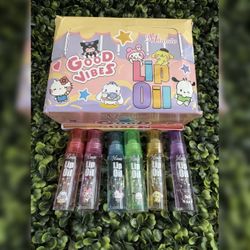 Sanrio Lip Oil Set Of 6 
