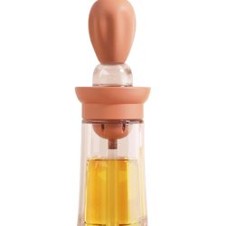 High-quality material: The brush head is made of tough silicone, which is not easy to break and fall when pulled; the stainless steel oil nozzle makes