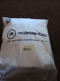 Pack of 5 Big and Tall Mens shirts. Brand New. Size 3X