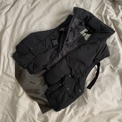 a cold wall acw buckle patch vest utility outerwear puffer down jacket