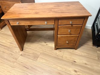 Wooden desk