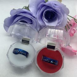 Blue Steel- Love & Commitment Ring - Couples Promise Rings Only Love Ring