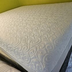 Mattress And Box Spring Queen Size 
