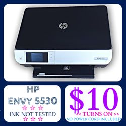 $8 HP ENVY 5530 << TURNS ON >>