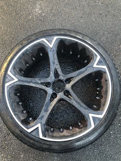 Tire with Rim
