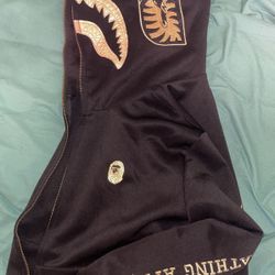 Bape zip up hoodie
