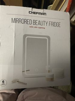 Mirrored Beauty Fridge 