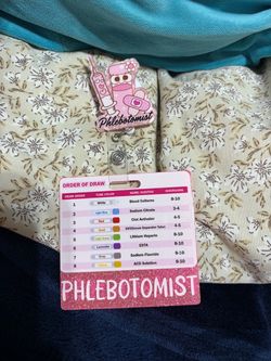 Phlebotomy badge