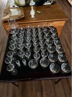 Vintage glassware