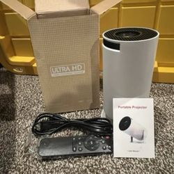 Brand New Smart Projector With Remote Control...