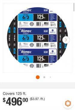 6/3 romex wire