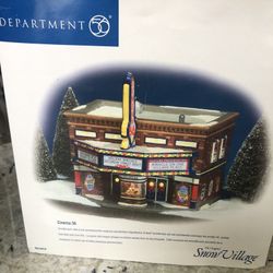 Snow Village WSNO Radio Station
