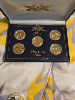 1999 24 K Gold Plated 