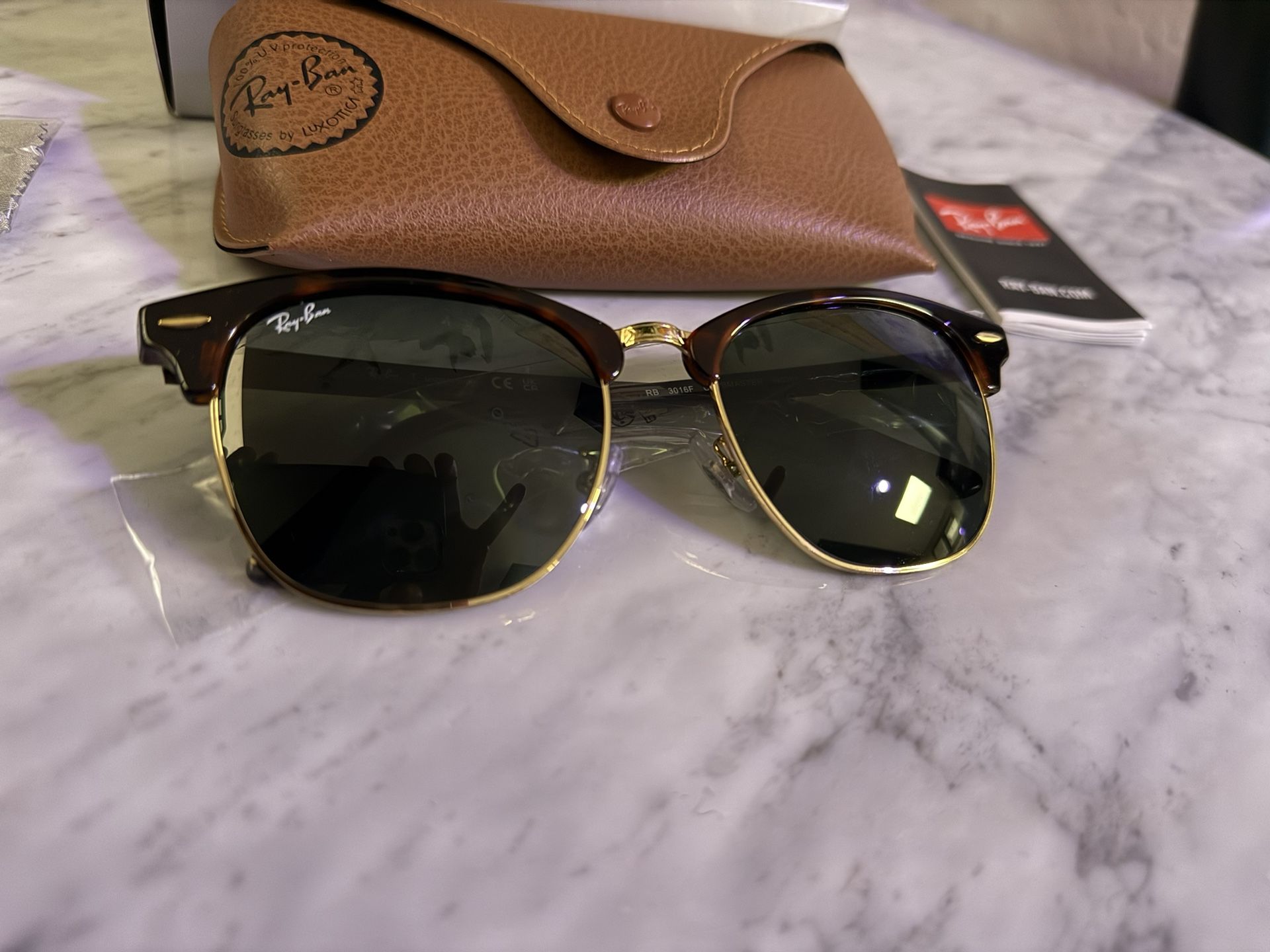Brand new: Ray Ban Clubmaster Sunglasses 