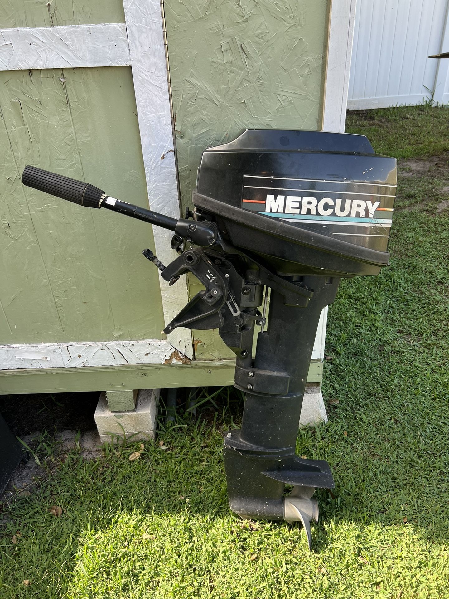 9.9 Mercury Outboard Long shaft ( As Is )