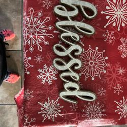 Blessed Decor Sign 