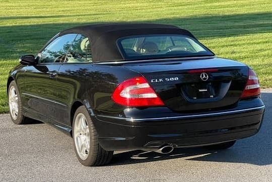 Black Clk500 Trunk, Tailights And Rear Bumper