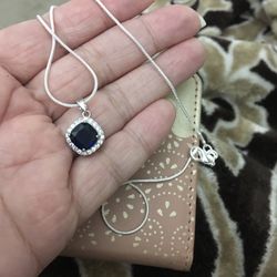 925 Sterling Silver Pendant Necklace 